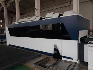 1000 w Stainless steel baja karbon besi logam cnc Lembaran Logam serat laser cutting harga mesin untuk dijual