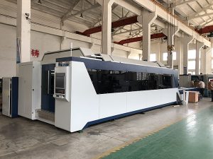 1500mm x 3000mm Penjualan Panas dan Harga Yang Baik Mesin Pemotong Laser Serat dengan Sumber Laser 500W, 700W, 1000W