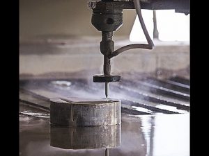 CNC Water Jet Cutting CNC Waterjet Mesin Pemotong untuk Memotong Baja - Granit - Plastik