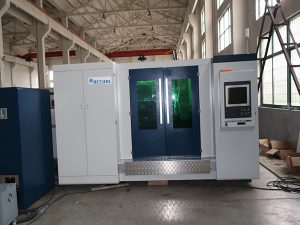 Model penjualan panas 4000 w serat laser mesin pemotong