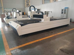 serat 700w memotong stainless steel